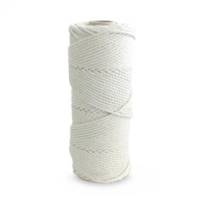 Sznurek bawełniany do maamy 3mm 100m biały