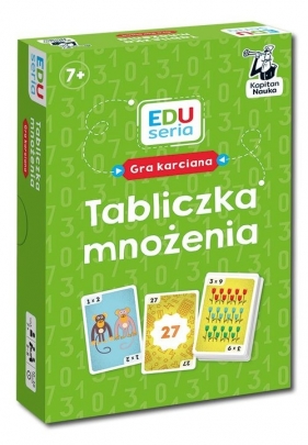 EDUseria: Gra karciana Tabliczka mnożenia. Kapitan Nauka