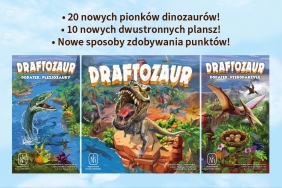 Draftozaur – 2 dodatki: Pterodaktyle. Plezjozaury