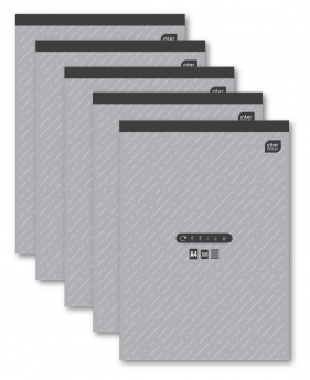 Interdruk Blok biurowy A4 w atkę 100 kartek - 5 szt.