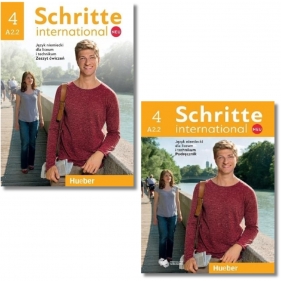 Pakiet: Podręcznik + zeszyt ćwiczeń Schritte International Neu 4. Liceum i technikum. Język niemiecki.