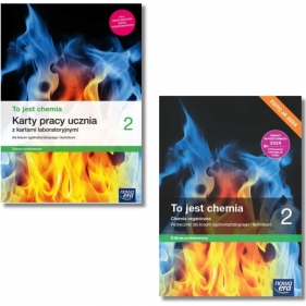 Pakiet: Podręcznik + karty pracy To jest chemia 2. Zaes podstawowy. Liceum i technikum. Klasa 2. Edycja 2024.