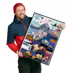 Puzzlove CzuCzu: Góry 8000 m np.m. 1000 el.