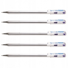 5x Pentel Długopis Superb 0.7 mm (BK77-C)