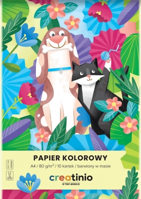 Papier kolorowy Top 2000: A4 10k. 80g - Creatino