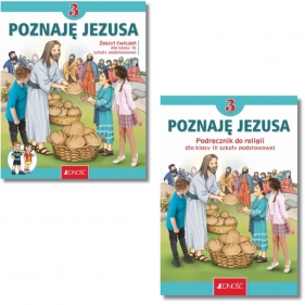 Pakiet: Podręcznik + zeszyt ćwiczeń Poznaję Jezusa Szkoła podstawowa. Klasa 3. Religia.