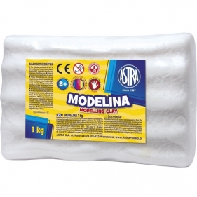 Modelina Astra. 1 kg - biała (304111012)