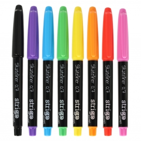 Strigo Cienkopisy Skateliner 0.7mm - 8szt