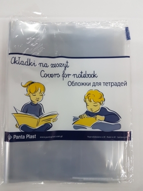 Okładki na zeszyt Panta Plast A5 10 szt. (44509)