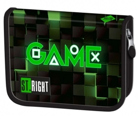 Piórnik dwuklapkowy bez wyposażenia - Green Game