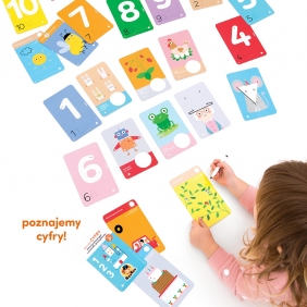 CzuCzu Poznaję cyfry. Zabawy edukacyjne z pisakiem zmazywakiem