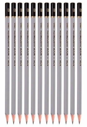 12x KOH-I-NOOR. Ołówek grafitowy Gold Star 6B (1860-6B)