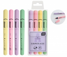 Zaeślacze pastelowe 4 kolory Academy