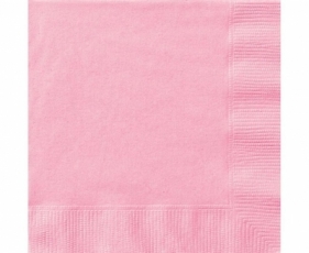 Serwetki papierowe różowe 25x25cm 20szt