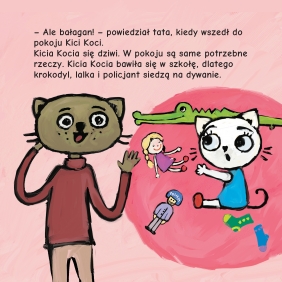 Kicia Kocia sprząta