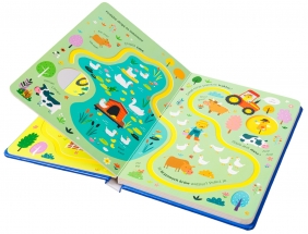 Palcem po śladzie. Tam jest traktor!