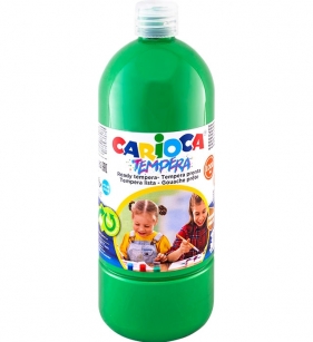 Farba Carioca tempera - zielona. 1000 ml