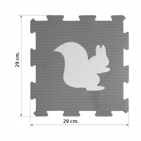 Smily Play. Mata piankowa zwierzęta B&W 1/10 (SP84354)