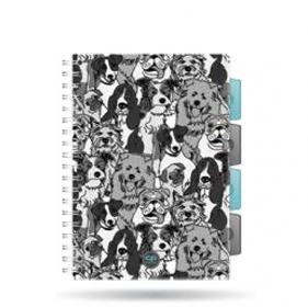 Coolpack. Kołobrulion Project Book B5 - Dogs Planet (28992CP)