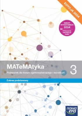 MATeMAtyka 3 Zaes podstawowy. Edycja 2024