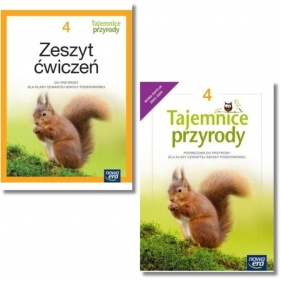 Pakiet: Podręcznik + zeszyt ćwiczeń Tajemnice przyrody 4. Szkoła podstawowa. Klasa 4. Przyroda.