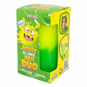 Tuban Slime Jiggly Slime Neo Duo - żółto-zielony. 430g (TU3810)