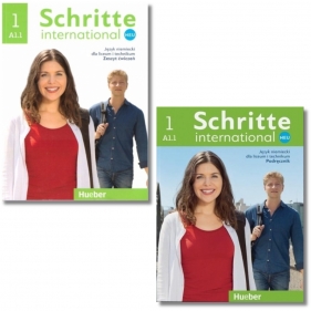 Pakiet: Podręcznik + zeszyt ćwiczeń Schritte International Neu 1. Liceum i technikum. Język niemiecki.