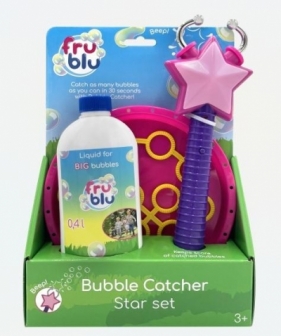 Fru Blu Łapacz baniek Gwiazdka + płyn 0.4l
