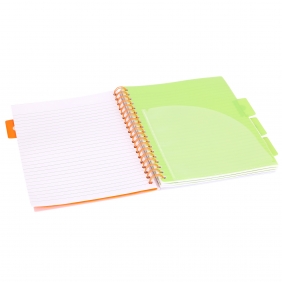 Kołozeszyt Strigo Pads Project Book B5 linia Neon - Granatowy