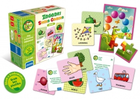 Graj ze Smokiem Obibokiem. Zagadki Smoka Obiboka - zielone (00357/WG)