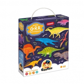 CzuCzu Puzzle 60 el. - Grr Dinozaury