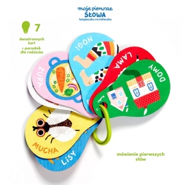 Moje pierwsze słowa. Książeczka na kółeczku dla dzieci