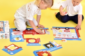 CzuCzu: Puzzle z dziurką - Wóz strażacki