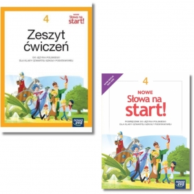 Pakiet: Podręcznik + zeszyt ćwiczeń Nowe Słowa na start! 4. Język polski. Szkoła podstawowa. Klasa 4.