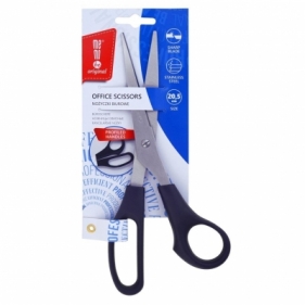 Nożyczki czarne 20.5cm MemoBe