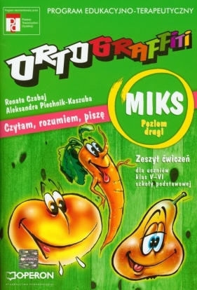 Ortograffiti MIKS Poziom drugi Zeszyt ćwiczeń