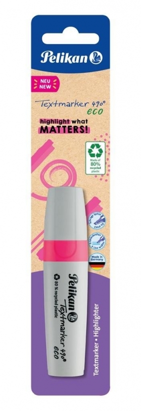 Zaeślacz 490 Eco neon różowy