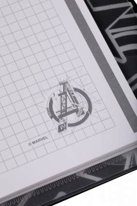 Coolpack. Segregator A4 Disney 100 - Black Collection Avengers (59958PTR)