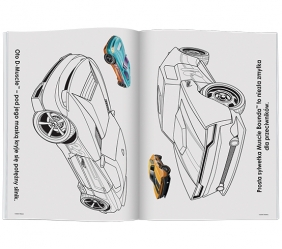 Hot Wheels. Naklejam i Koloruję