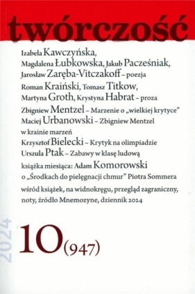 Twórczość 10/2024