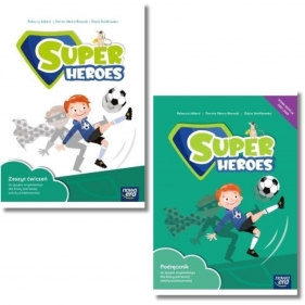 Pakiet: Podręcznik + zeszyt ćwiczeń Super Heroes Neon. Szkoła podstawowa. Klasa 1. Język angielski.