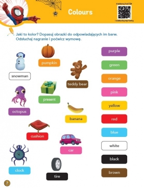 Baw się i ucz! Angielski. Marvel Spidey i super-kumple