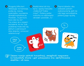 CzuCzu Duże karty kontrastowe (6 mies.+. 9 mies.+)