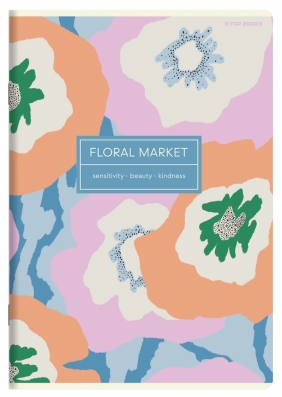 Zeszyt Top 2000 Floradelic A4/60k atka z marginesem. 1 szt