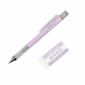 Ołówek automat Mono Graph 0.5mm pastel + gumka