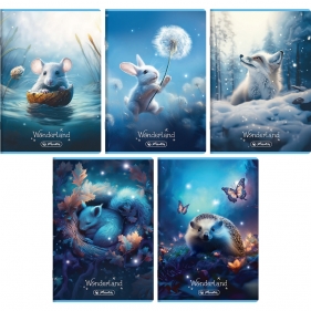 Zeszyt Wonderland A5/16k atka. 1 szt