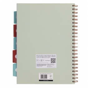 Kołozeszyt Strigo Pads Project Book A4 atka Afryka - pastelowy zielony