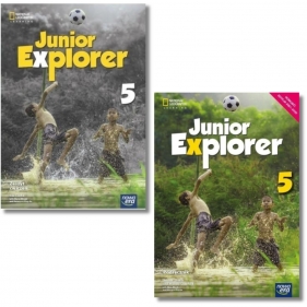 Pakiet: Podręcznik + zeszyt ćwiczeń Junior Explorer 5. Szkoła podstawowa. Klasa 5. Język angielski