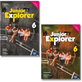 Pakiet: Podręcznik + zeszyt ćwiczeń Junior Explorer 6. Szkoła podstawowa. Klasa 6. Język angielski.