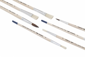 Pędzle szkolne Kidea 6 szt. (DRF-18000)